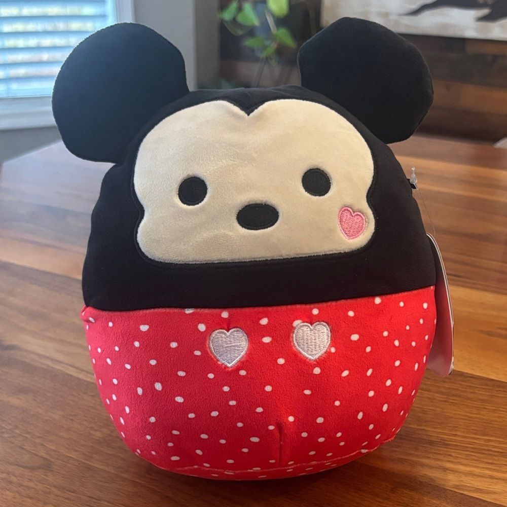NWT New Squishmallows Disney Mickey Mouse Toy Plush Stuffed Animal